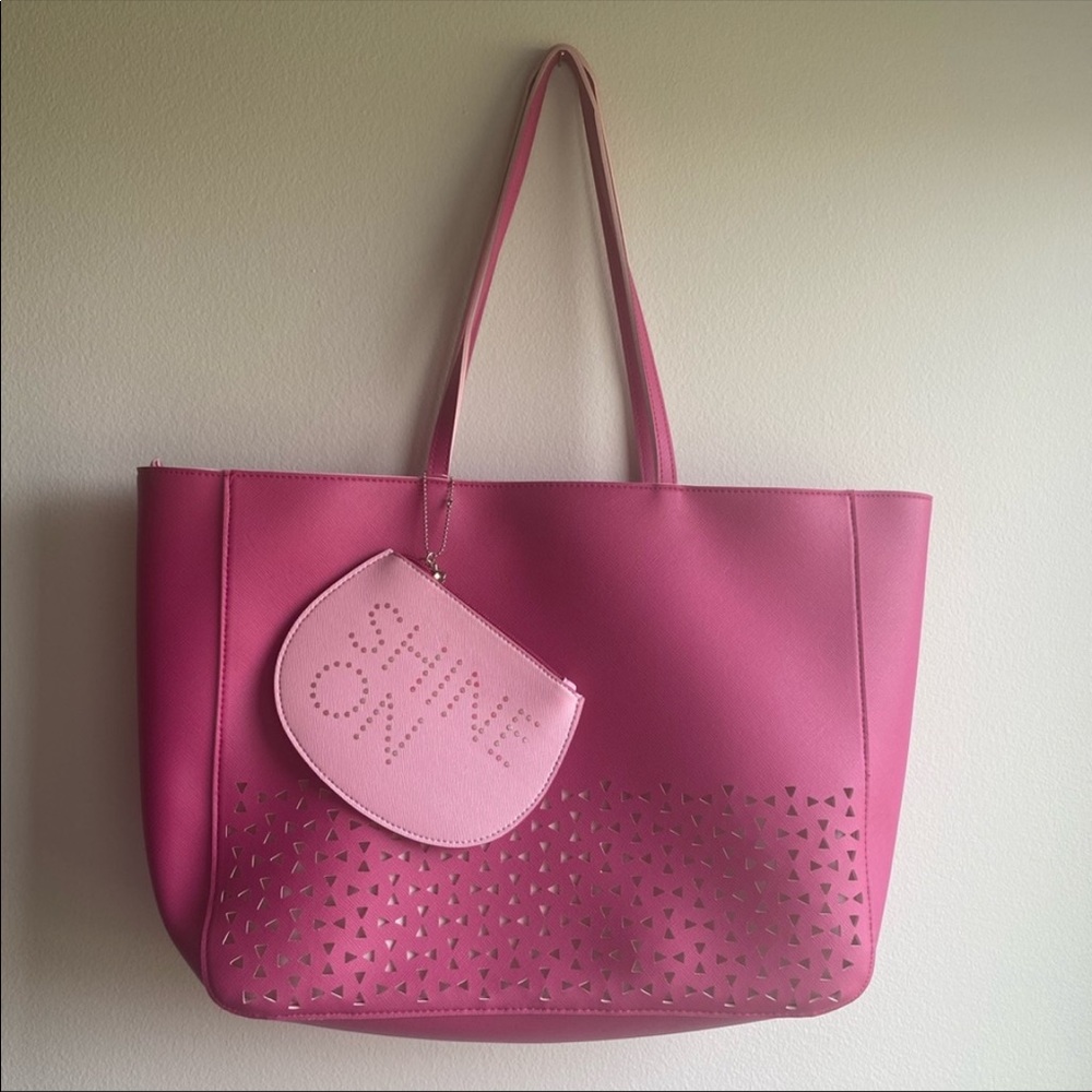Pink Tote Bag
